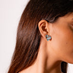 Orecchini mosaico cuore - KLK