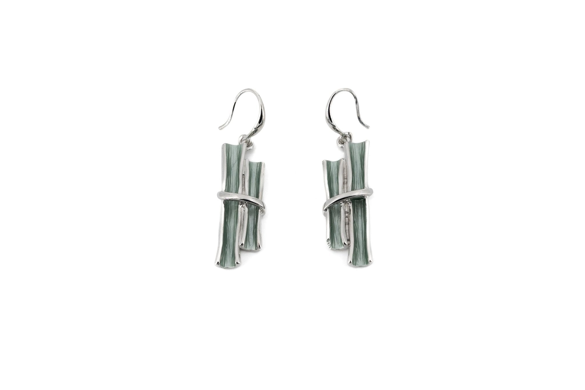 Orecchini pendenti barrettine - KLK