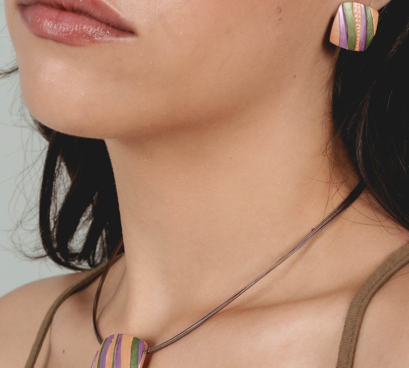 Orecchini quadro onde - KLK