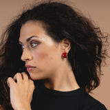 Orecchini rettangolari curvi - KLK