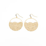 Orecchini ricamo onde - KLK