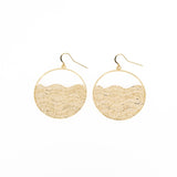 Orecchini ricamo onde - KLK