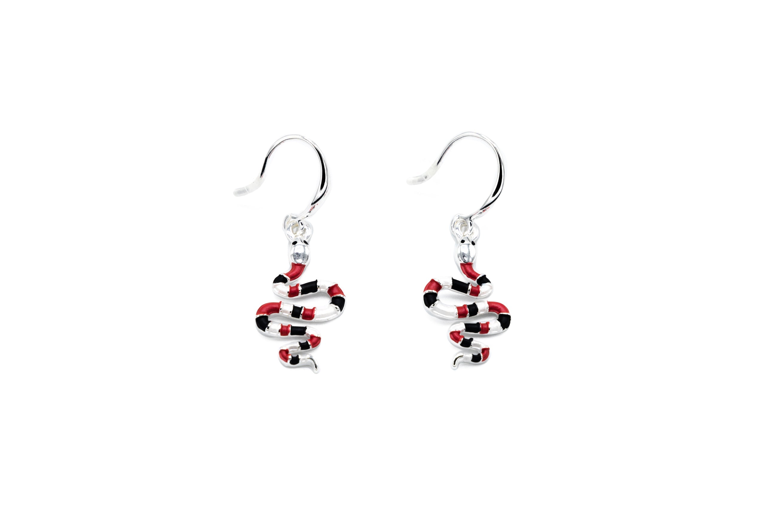 Orecchini serpentino corallo - KLK
