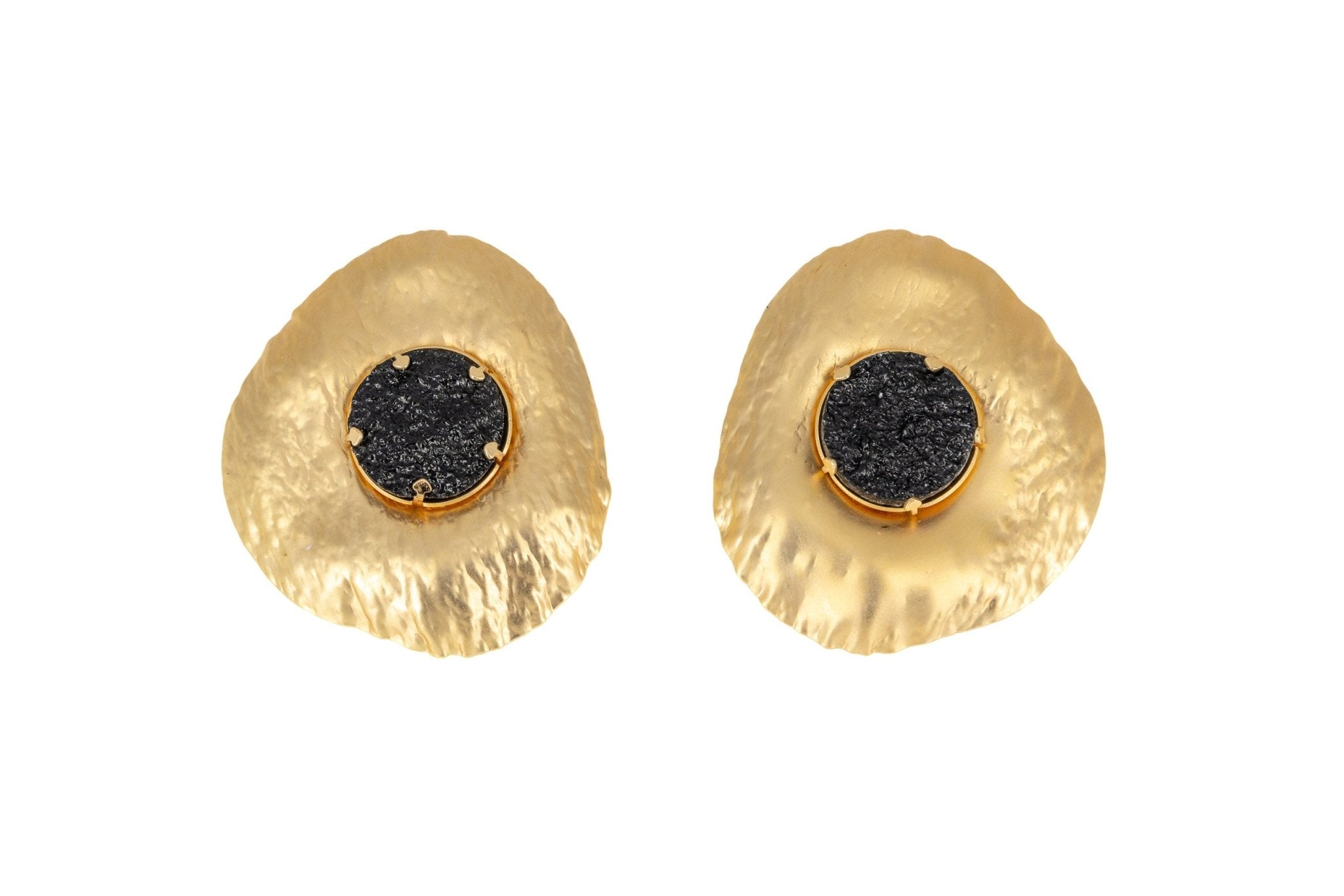 Orecchini sole con resina - KLK