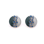 Orecchini tondi grappolo - KLK