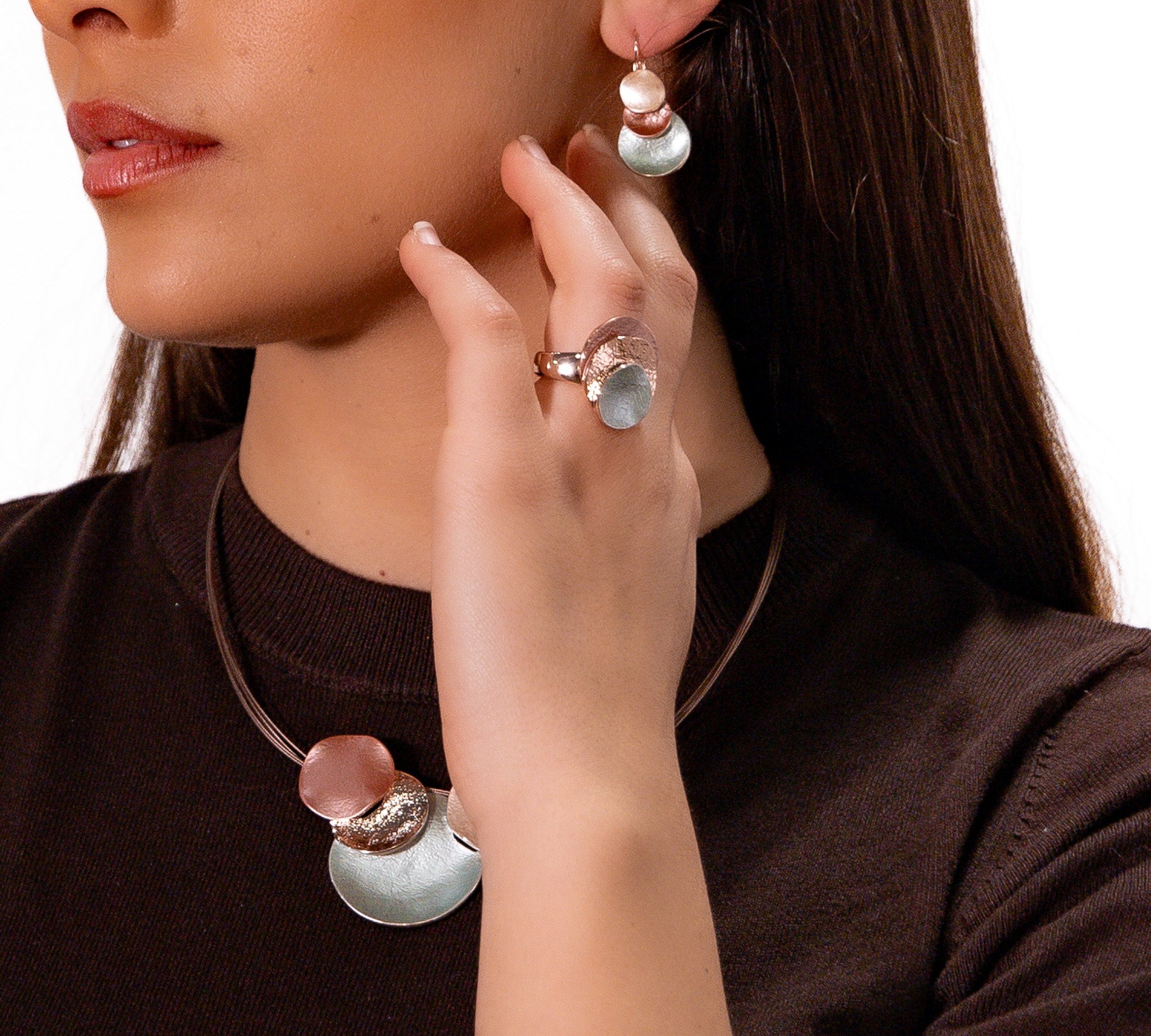 Orecchini tondi monachella - KLK