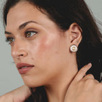 Orecchini tondo chiocciola - KLK