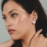 Orecchini tondo chiocciola - KLK