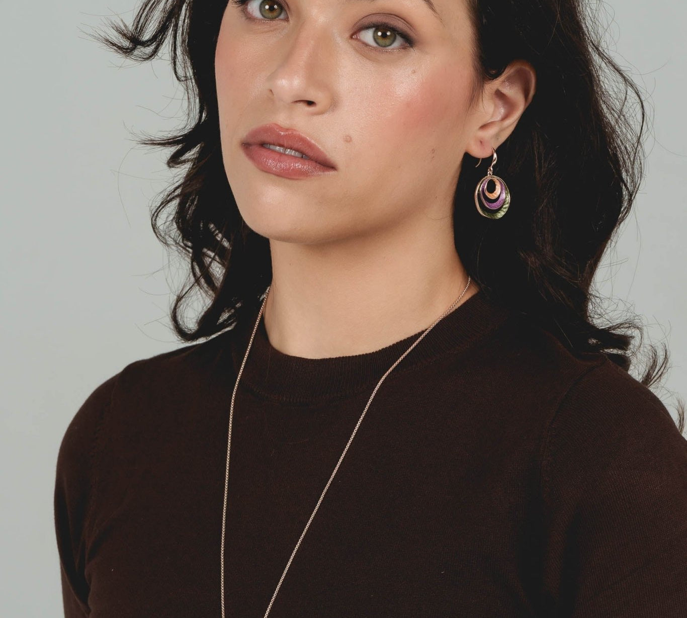 Orecchini tre cerchi - KLK