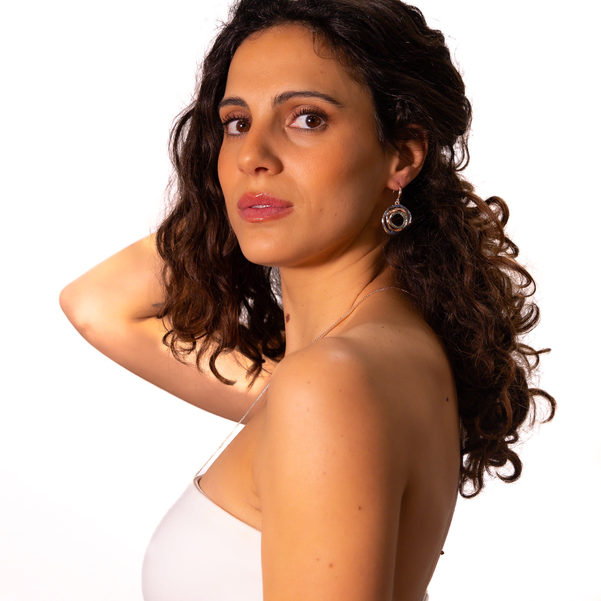 Orecchini tre cerchi - KLK