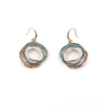 Orecchini tre cerchi - KLK