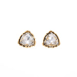 Orecchini triangolo cristallo - KLK