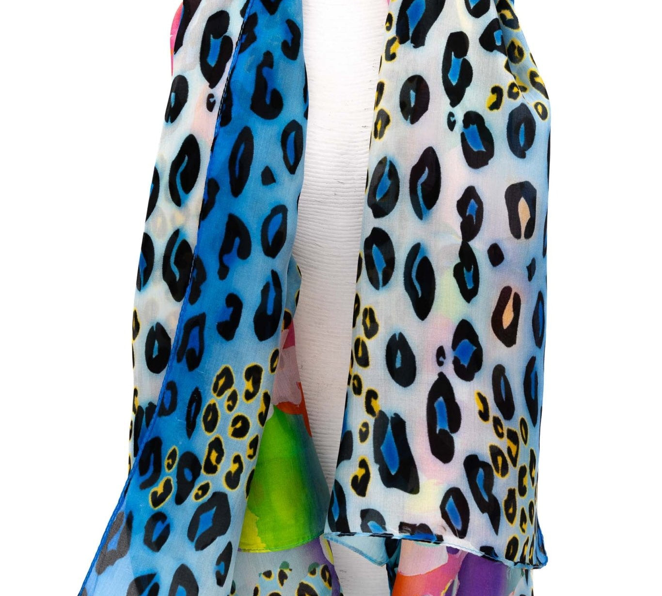 Sciarpa seta maculato multi - KLK