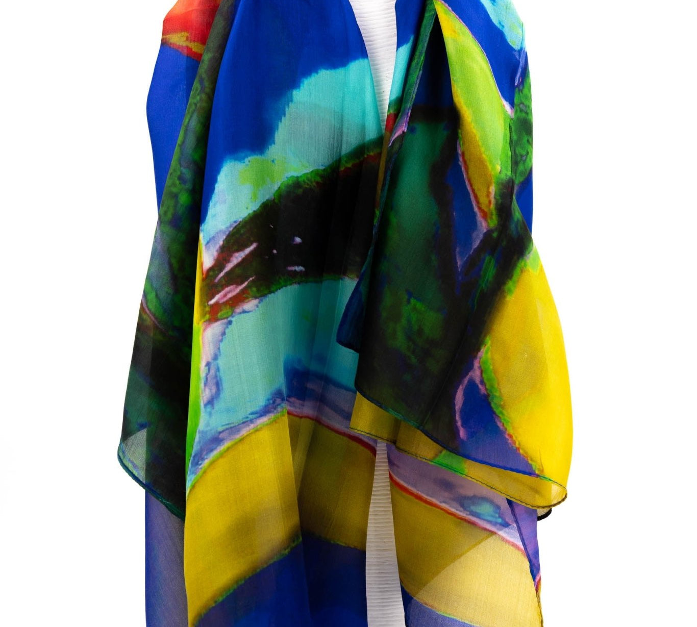 Sciarpa seta multi color - KLK