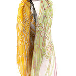 Sciarpa seta piccola astratto - KLK