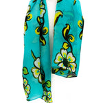 Sciarpa seta piccola fiori - KLK