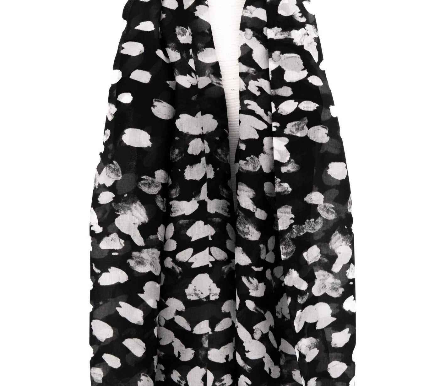 Sciarpa seta piccola maculato - KLK