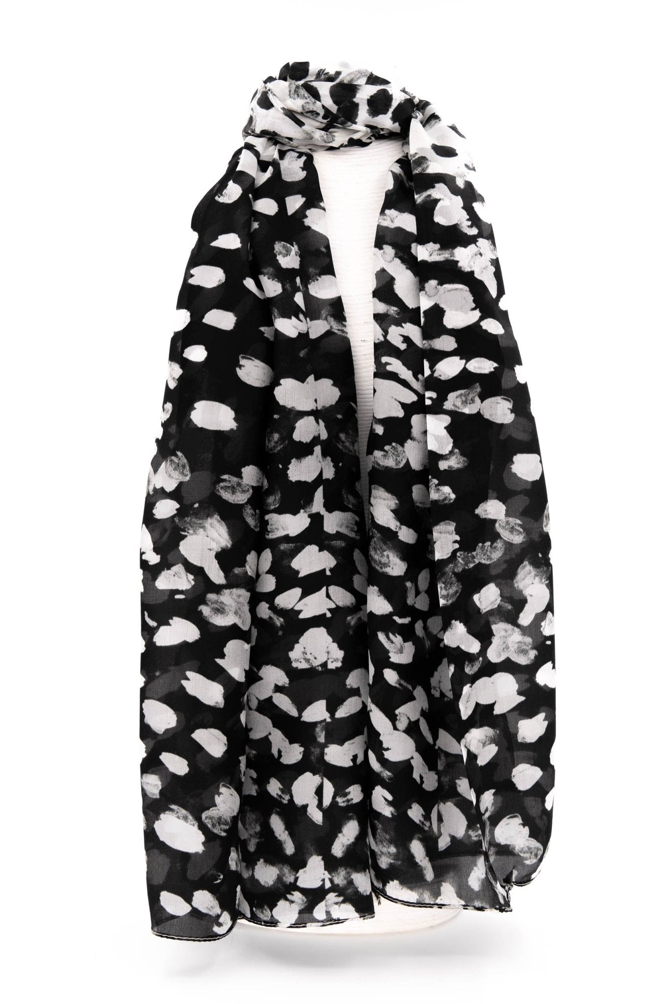 Sciarpa seta piccola maculato - KLK