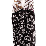 Sciarpa seta piccola maculato color - KLK