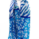 Sciarpa seta piccola maculato color - KLK