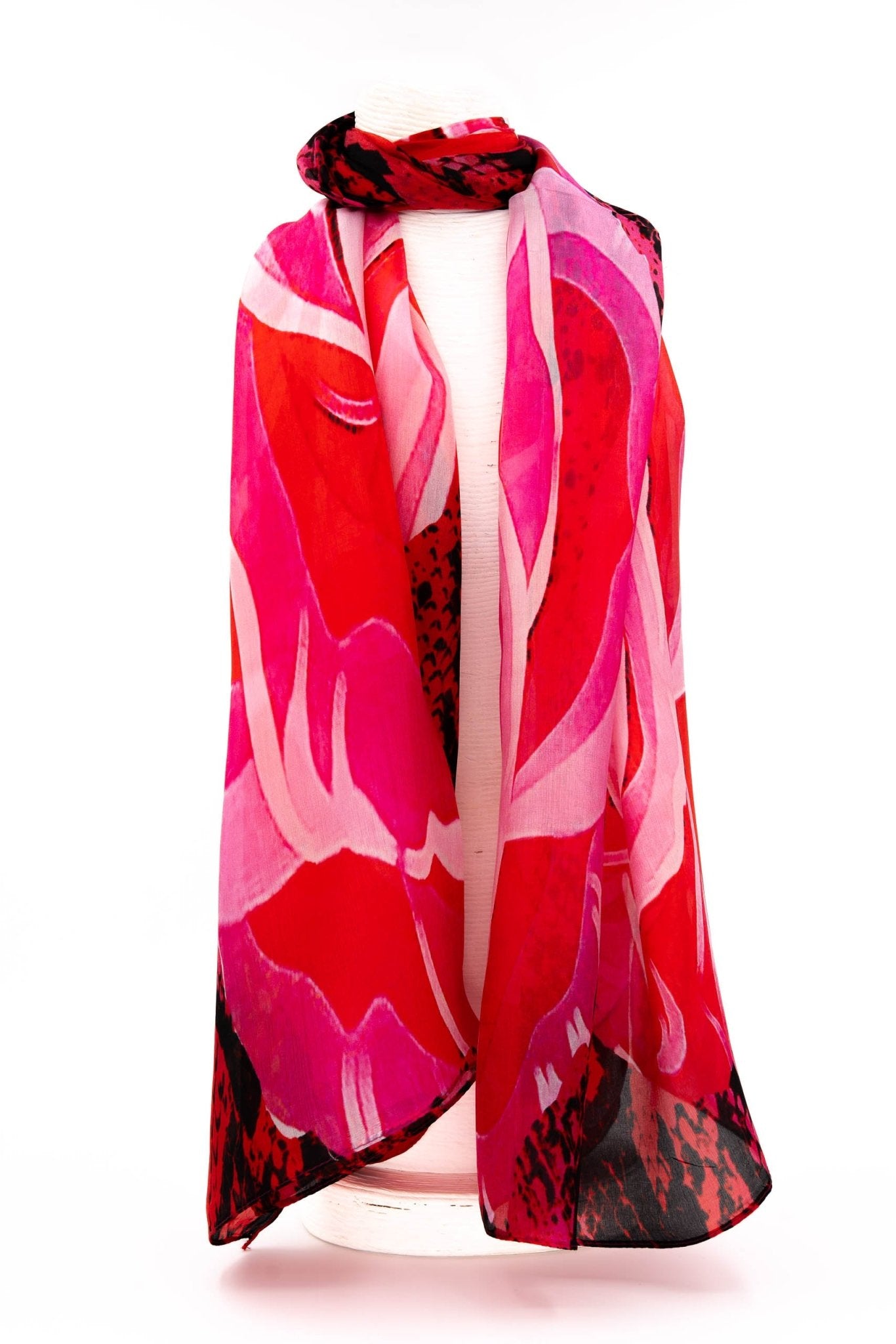 Sciarpa seta piccola pitonato - KLK