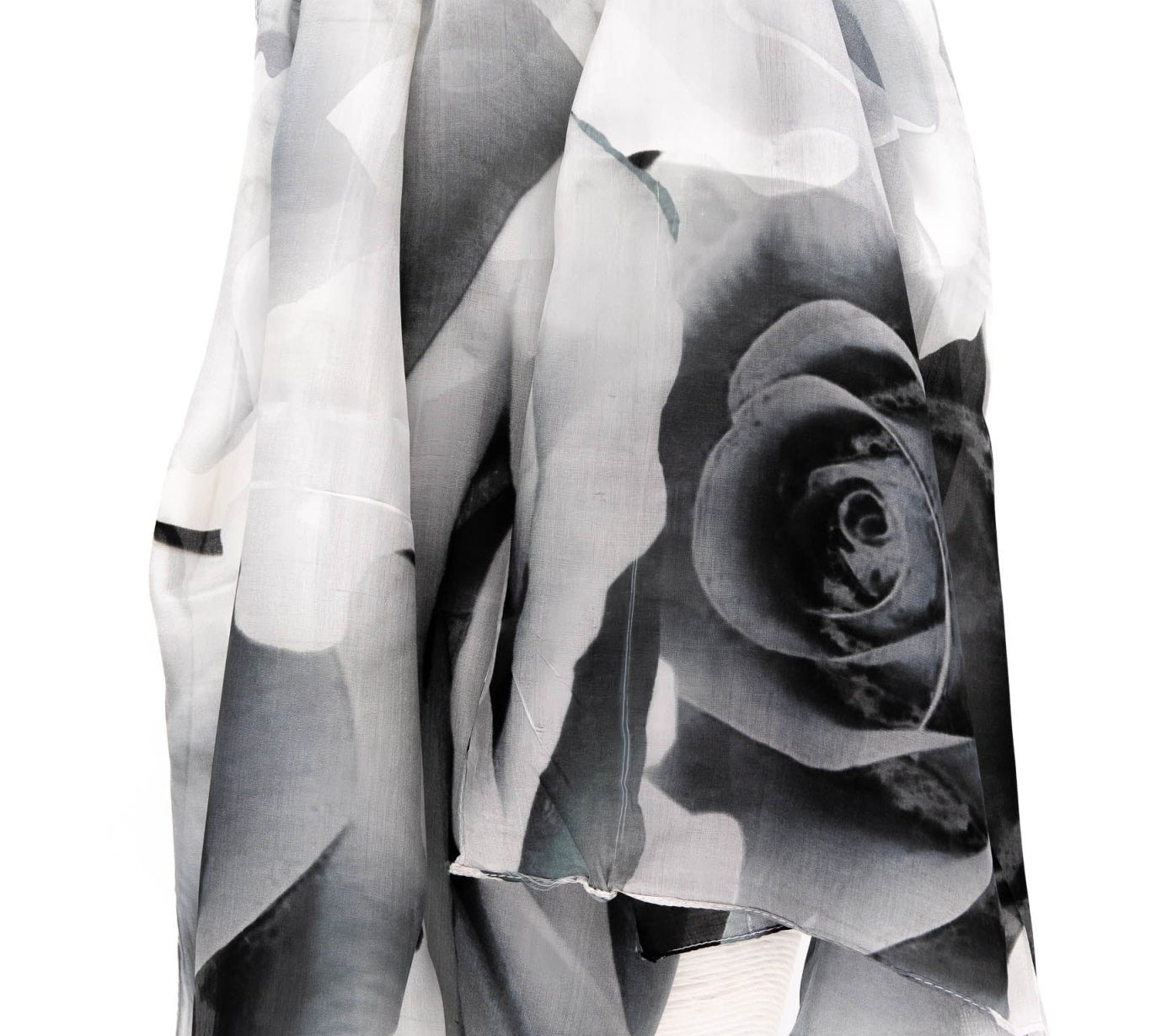 Sciarpa seta roselline - KLK