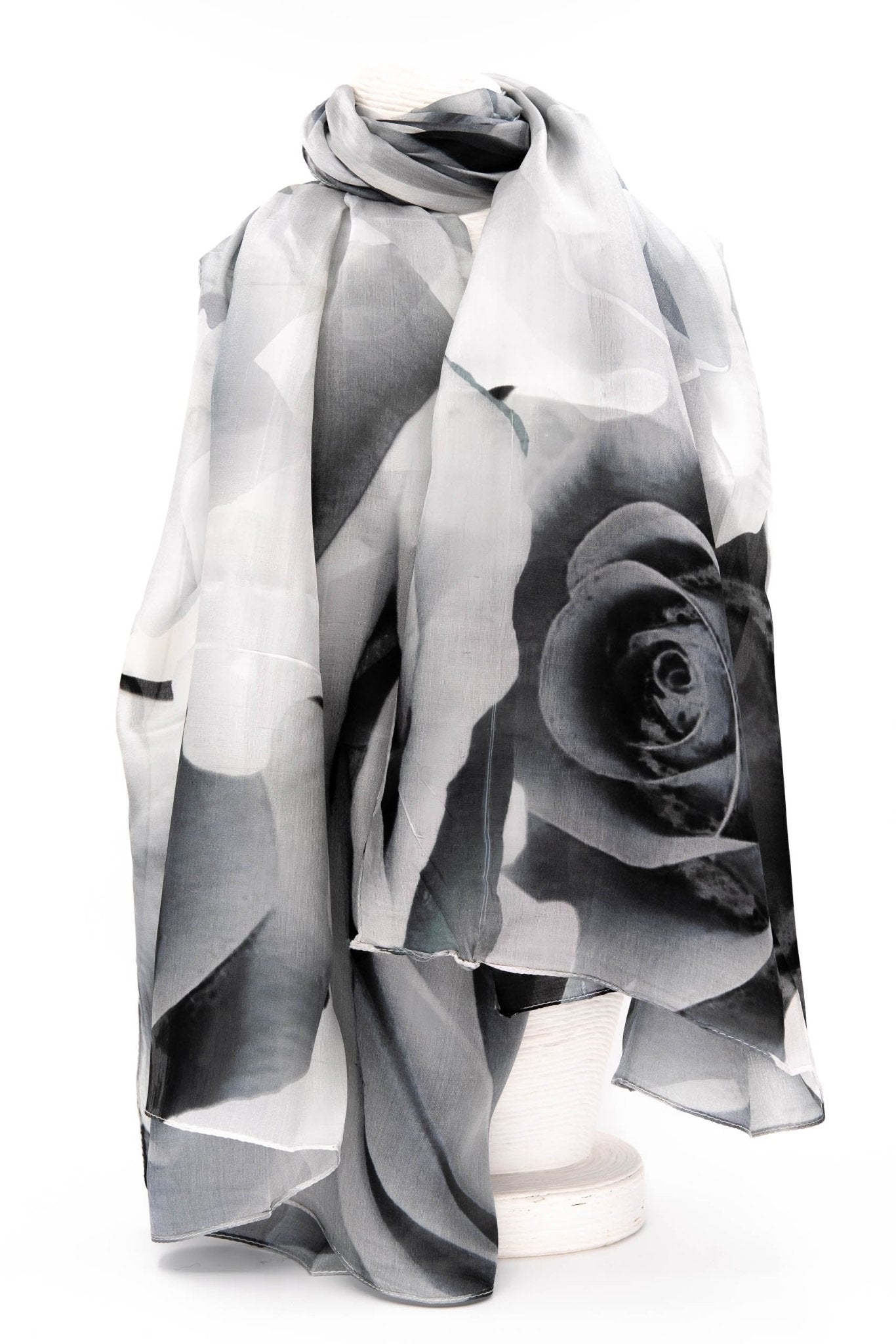 Sciarpa seta roselline - KLK