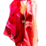 Sciarpa seta roselline - KLK