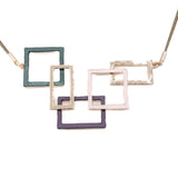 Necklace with intersected rectangles