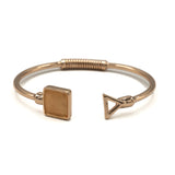 Triangle square bracelet