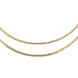 Collarino hand - made doppio filo - KLK